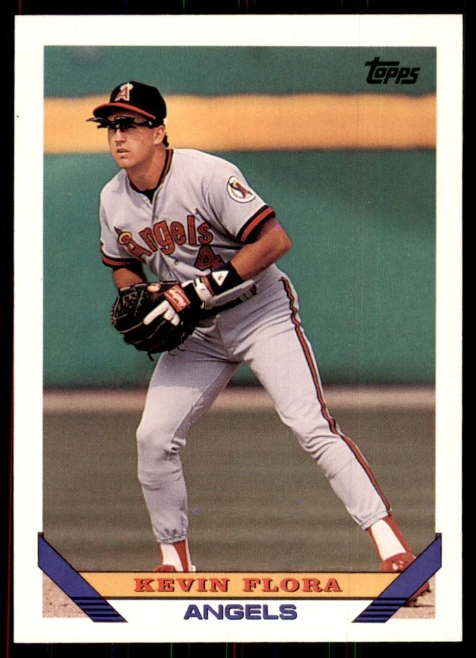 1993 Topps Kevin Flora Baseball Cards #521 - Image 1 of 2