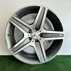 20" x 10" Machined Grey Factory OEM Wheel Rim 2009 Mercedes Benz ML63