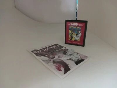 OFF THE WALL GAME & MANUAL FOR  PAL ATARI 7800 + 2600+ PLUS RETRON 77 - Image 1 of 4