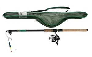 Paladin Carpe Tele Canne A Peche 3,00m + Moulinet + Ligne de Pêche Plein Monté - Photo 1/7
