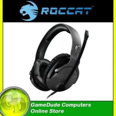 ROCCAT KHAN PRO Black Cross Platform Gaming Headset ROC-14-620 - [F35]* - Image 1 of 4