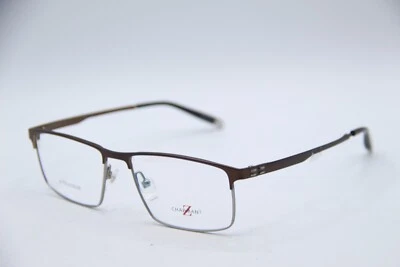 NOVO CHARMANT Z-TITANIUM ZT19856N MARROM AUTÊNTICO ÓCULOS DE GRIFE 55-16 - Imagem 1 de 4