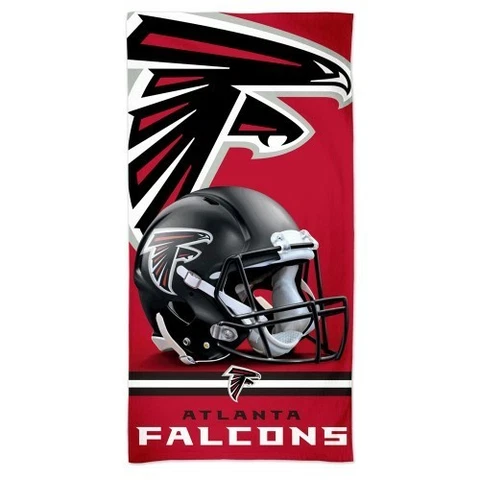 ATLANTA FALCONS SPECTRA BEACH TOWEL 30"X60" COTTON PLUSH Cover