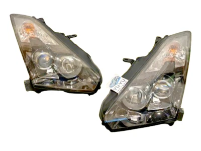 Nissan Genuine GT-R R35 09-14 HID Xenon Headlight Lamp Left Right Pair OEM JDM - Image 1 of 4