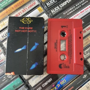 RARE The Cure Hot Hot Hot!! Cassette Tape Single RED CS Casette Single - Picture 1 of 6