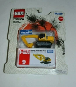 TOMICA TOMY KOMATSU EXCAVATOR PC200-10 YELLOW # 9 WALMART ONLY RELEASE - Picture 1 of 2