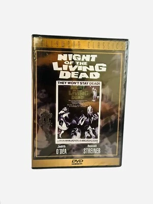 Night of the Living Dead DVD George Romero 1968 Madacy Horror Movie New Sealed - Image 1 of 4