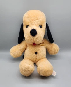 Vintage Animal Fair Henry Hund Plüsch Namensschild Zunge heraus 19 Zoll Stofftier Schlappohren - Bild 1 von 13