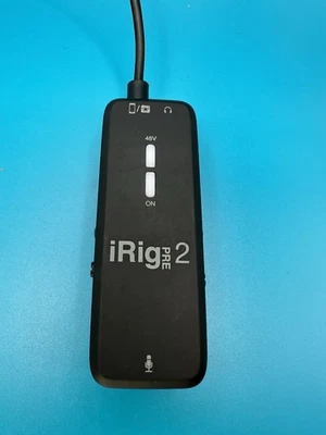 IK Multimedia iRig Pre 2 - XLR Microphone Interface for iOS Devices - Image 1 of 4
