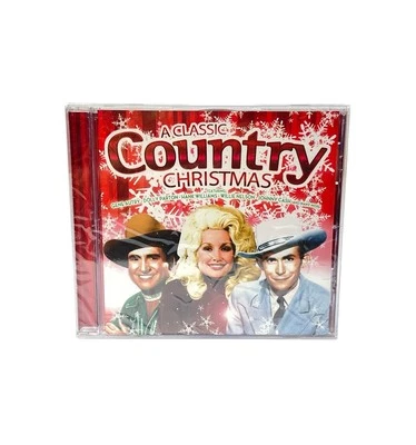CLASSIC COUNTRY CHRISTMAS Dolly Parton Jimmy Dean George Jones Willie Nelson NEW - Image 1 of 2