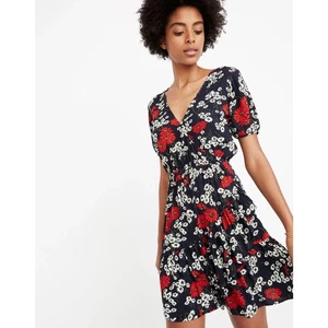 Vestido Madewell envolvente con volantes en margaritas en la ladera talla 6 - Imagen 1 de 13