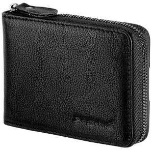 Men's Zipper Wallet Leather Bifold Wallets Slim RFID Blocking Zip Around Cred... - Picture 1 of 7