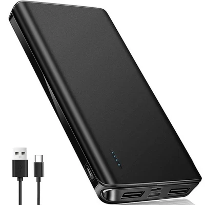 Power Bank 20000mAh 10w carregamento portátil bateria externa reserva para celular - Imagem 1 de 3