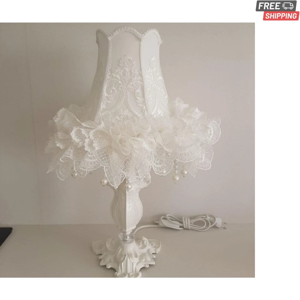 Elegante pantalla cruda bordada a mano con tela lavable - Diseñada en Turquía Foto 1 de 2