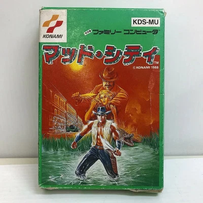 MAD CITY Nintendo Famicom FC Japan Import Free shipping FedEx DHL KDS-MU - Image 1 of 4