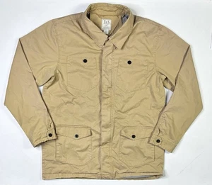 Field & Stream Jacket Mens Large Zip Button Brown Fishing Outdoor Vintage - Picture 1 of 13