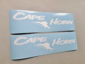 Cape Horn Boat Decals SET OF 2 Vinyl Decal Stickers - Bild 1 von 4