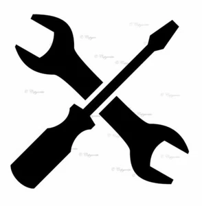 Tools Decal - Car Body Window Bumper Vinyl Decal Sticker - Picture 1 of 12