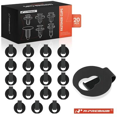 A-Premium 20Pcs 6.35mm Metal Throttle Rod Retaining Clip for Chevy GMC Pontiac - Image 1 of 4