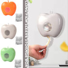 Plastic Wrap Dispenser Storage Box Apple Shaped Plastic Box for Storage Food Bag