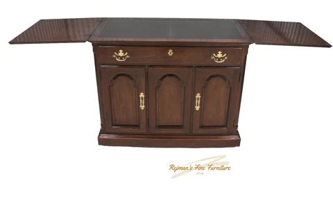 Drexel Heritage Vintage Cherry Traditional Server Cabinet Bar #154 -504 Cover