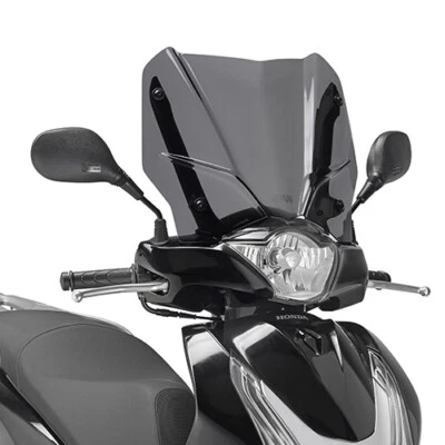 PARABREZZA CUPOLINO SPOILER FUMÈ D1128S HONDA SH 125-150 ie 2012-2016 - Immagine 1 di 3