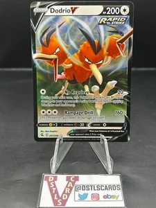 Pokemon Fusion Strike - DODRIO V 201/264 Ulta Rare - Picture 1 of 3