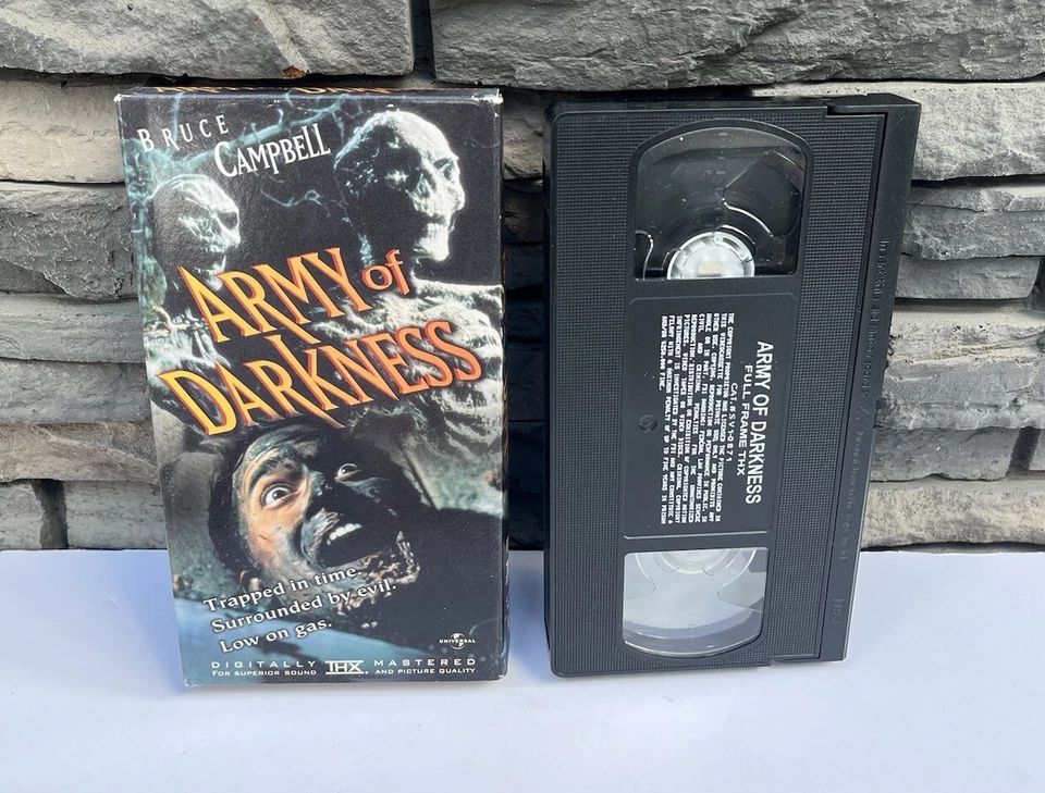 Army of Darkness VHS 1999 Bruce Campbell Horror Comedy Full Screen Anchor Bay - Image 1 of 4