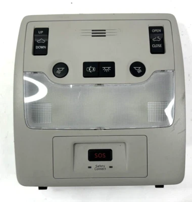 Lexus Es300h 2013 2014 2015 sedán mapa techo consola de luz gris 63650-33491-B0 OEM Foto 1 de 4