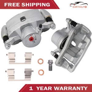 2x Pinzas de freno delanteras para Acura ILX Honda Accord Civic CR-Z aptas para izquierda+derecha - Imagen 1 de 10