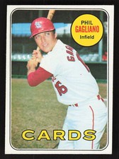 Phil Gagliano 1969 Topps #609 St. Louis Cardinals EX {0919