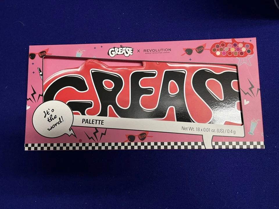 Revolution Beauty Grease It’s The Word Shadow Palette Car Shaped New - Image 1 of 4