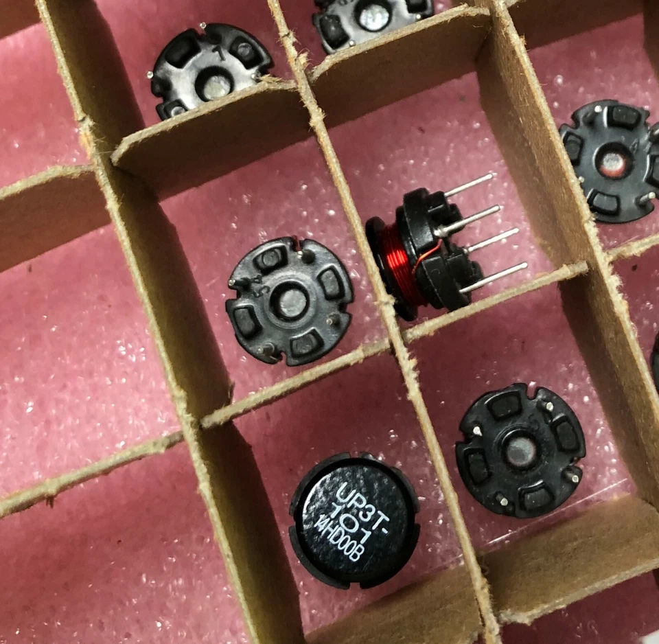 COOPER UP3T-101 100 uH Unshielded Wirewound Inductor 1.4A 205.3 mOhm Max  Qty.1 - Image 1 of 1