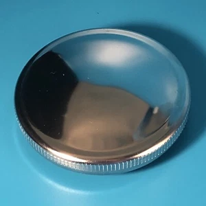 Nissan DATSUN 1976 B210 Fuel Tank Cap CHROME NEW - Picture 1 of 3
