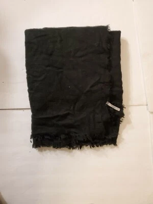 Charlotte Russe Black Acrylic Blanket Scarf - Image 1 of 4