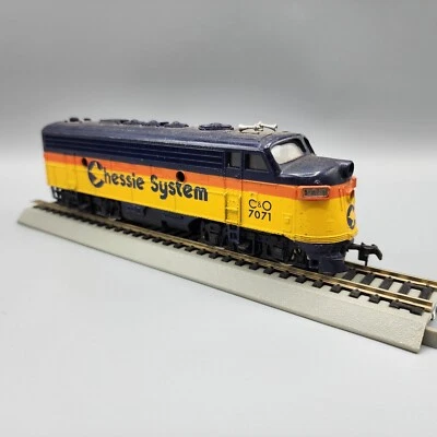 Bachman HO Scale Chessie System Ex. C&O 7071 Engine, Hong Kong TESTED C-5 - Image 1 of 4