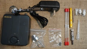 Nedeed Airbrush Kompressor Set mit Magicfly Farbe - Bild 1 von 11