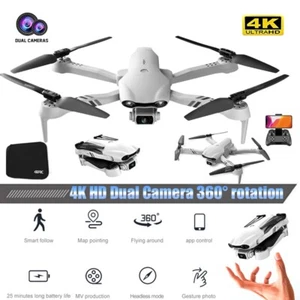 2024 Drone RC Drones Pro 4K HD Camera WIFI FPV Quadcopter Foldable Bag Gifts - Picture 1 of 8