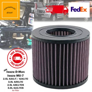 High Flow Air Filter For Isuzu D-Max Pickup MU-7 2.5L 3.0L 4JA1 4JH1 2002-2011 - Bild 1 von 11