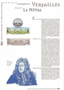 Document Philatélique 1er Jour : 27 2001 - Les Jardins de Versailles Le Nôtre - Picture 1 of 1