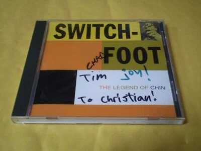 Switchfoot: The Legend of Chin   (CD, 1997)  EMI Music   11 Tracks  Autographed Foto 1 de 4