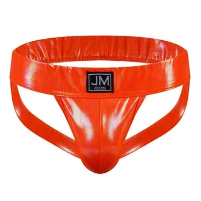 Men's Soft PU Leather Sexy Briefs Jock Strap Sports Gay Club Pouch Underwear US - Image 1 of 4