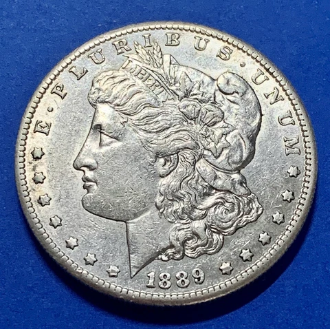 1889-S MORGAN DOLLAR, MS++, CHOICE UNC, RARE KEY DATE! Cover