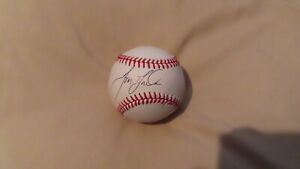 Tom Gordon autographed signed OAL Bobby Brown baseball