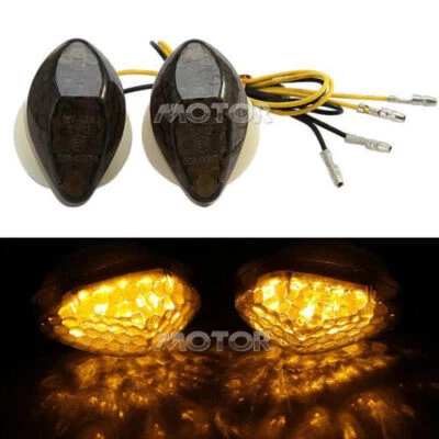 Señales de giro de montaje LED de humo para Honda CBR 600 F4i 2001-2006 CBR 600 F4 99-2000 Foto 1 de 4