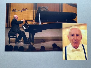 MAURIZIO POLLINI (†2024) In-person signed Foto 20x30 Autogramm +Foto SONDERPREIS - Picture 1 of 1