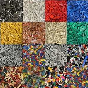 LEGO 200+ PIECES FROM BULK! SORTED RANDOM LOT! PICK COLOR !    - NEW INVENTORY - - Picture 1 of 35