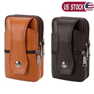 USA Small Cell Phone Purse Wallet Shoulder Bag Case Cross-body Pouch Handbag Men - Picture 1 of 14