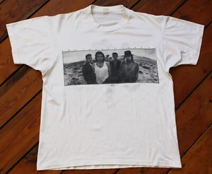 U2 - Joshua Tree European summer tour 1987 / White T-shirt / Not us, Ltd. / Used - Photo 1/7