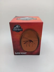 Jurassic Park World Mosquito in Bernsteinharz Requisite Replik Papiergewicht - Bild 1 von 7